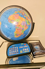 Replogle Intelliglobe II Interactive Talking Globe w/ Discovery Book Not tested picture