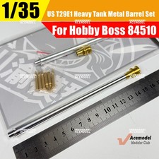 1/35 US T29E1 Heavy Tank Metal Muzzle Brake&Barrel Upgrades for Hobby Boss 84510 picture