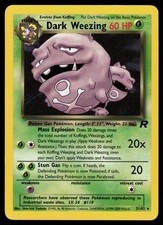 DARK WEEZING 31/82 TEAM ROCKET UNLIMITED MP picture