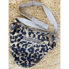 See by Chloe Leopard Print Leather Hobo Bag Slouchy Shoulder Bag Animal Print picture