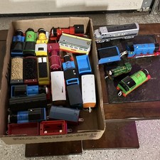 TrackMaster Tomy Thomas & Friends Pacific Line Mixed Lot Locomotive Cars 25 Cars picture