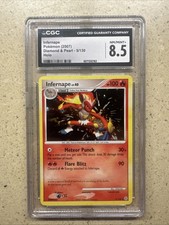 2007 Pokemon TCG Infernape 5/130 Diamond & Pearl Reverse Holo EN CGC 8.5 picture