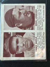 1941 Double Play (R330) #11-12 Jimmy Ripple / Ernie Lombardi picture