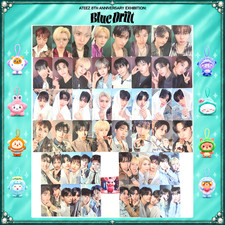 [IN HAND] ATEEZ BLUEDRIFT 8th Anniversary Exhibition OFFICIAL PHOTOCARD TRADING  picture