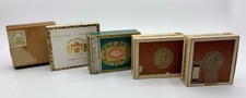 Vintage Empty Cigar Box Lot Macanudo Antonio Y Cleopatra Perfecto Garcia 5pc picture