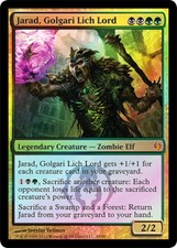 1x Jarad, Golgari Lich Lord - Foil Light Play, English Duel Decks: Izzet vs Golg picture