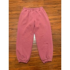 Comfrt Everyday Sweatpants Pink Mauve Fleece Lined Joggers XL Baggy Streetwear picture