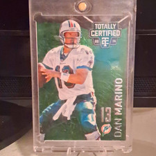 Panini 2014 Totally Certified Dan Marino #99 Miami Dolphins Football 2/5 picture