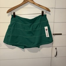 McEdar Women's Athletic Tennis Golf Skort with Pocket Workout Running Size 8 picture