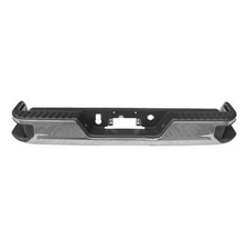 Step Bumper For Chevrolet Silverado 1500 2019-2025 Rear Single Exh Chrome picture