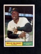 1961 Topps  #517 Willie Mccovey Excellent Condition picture