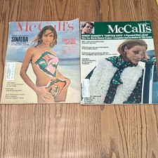 McCall's Magazine Nov 1969 English Illustrated Women’s Fashion Morris L. West picture