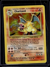Charizard 4/102 Holo Rare Base Set Unlimited Pokemon picture