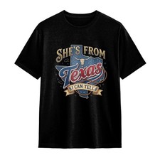Vintage Texas Map Western Patriotic T-Shirt For Texas Fan picture
