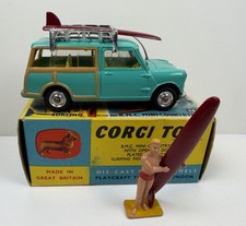 Corgi Toys 1965 Surfing With The B.M.C. Mini-Countryman In Original Box, 485 picture