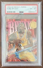 Kobe Bryant Rookie 1996-97 Skybox Z-Force #142 PSA 6 picture