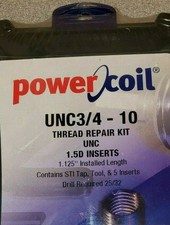 3/4-10 UNC PowerCoil Thread Repair Kit picture