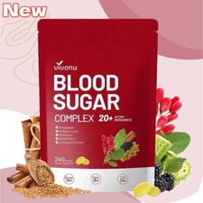 VivoNu Blood Sugar Complex–20 for&Vitamins, Herbs Glucose Metabolism Support picture