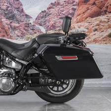 MOFUN Hard Saddlebag Conversion Bracket Docking for Harley Softail w/Touring bag picture