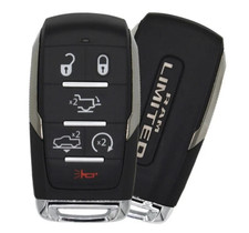 OEM 2019-24 Ram 1500 Limited Smart Key Fob OHT4882056 68584161AA + Emergency Key picture