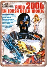 Death Race 2000 Vintage Movie Poster Old Retro Look Metal Sign MP1111 picture