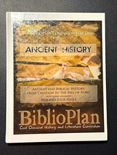 BiblioPlan Companion Year One Ancient History Textbook Nalle Hardcover Illus picture