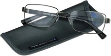 FOSTER GRANT Reading glasses Ti-Tech Ti100 DGN titanium HyperFlex READERS- NEW picture