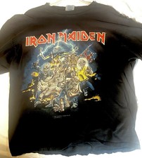 Vintage 1995 Iron Maiden Best of the Beast T Shirt XL MO Heavyweight Distressed picture