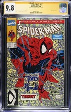 Spider-man 1 Cgc 9.8 Signed Signature Series Todd McFarlane 1990 Regular Cover A picture