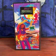 Viva Santana VHS Tape Factory Sealed CMV Enterprises 1988 picture