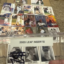 2003 Leaf Inserts 20 Insert Cards From The 03 Leaf Season picture