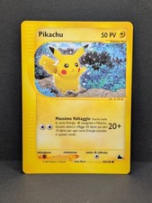 Pikachu 84/144 Skyridge Non-Holo Vintage Pokemon TCG Yuka Morii ITALIAN LP picture