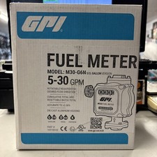 GPI M30-G6N Mechanical Fuel Meter - 5-30 GPM - Part # 165100-03 NEW In Box. picture