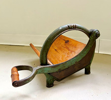 Antique Early 1900’s Voss Wood and Cast Iron Bread Slicer picture