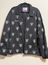 Supreme NFL Raiders ’47 Twill Jacket Black XL FW19 picture