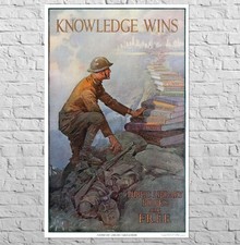 Poster Knowledge Wins picture