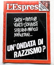 Rivista L'ESPRESSO - Un'ondata di razzismo? Sardi Veneti...- N.3 Gennaio 1984 picture