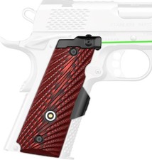 Vigilance Innovations 1911 Green Laser Sight Grip Full Size with Ambi Safety Cut picture