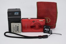 Canon PowerShot SD780 IS Red Compact Digital Camera 12.1MP Bundle - TESTED picture