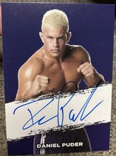 WWE Daniel Puder auto card signed wrestling tough enough ovw roh aew tna Legend picture