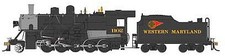 Bachmann 85404 HO Scale Western Maryland 2-10-0 #1102 picture