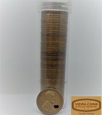1910 to 1919 - Roll of 50 Lincoln Wheat Cent, Mixed Common Dates - D1 picture