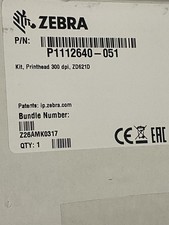 Zebra P1112640-051 Printhead 300dpi For The ZD621 Barcode genuine OEM Sealed picture