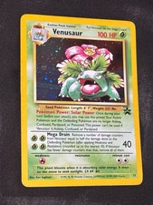 Venusaur WOTC Black Star Promo #13, Amazing Card BEAUTIFUL HOLO picture
