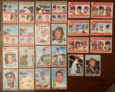 1969–70 Topps MLB Baseball ALL Star Leader CARDS(24)/Carew/Killab/Oliva/Williams picture