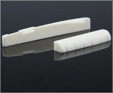 MusicianAtHeart Real Pure BONE NUT and SADDLE Set made for MARTIN Guitar picture