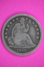 1840 O No Drapery Seated Liberty Silver Dime Guaranteed Authentic Coin 2885 picture