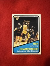 1972-73 Topps - NBA Championship Wilt Chamberlain, Bill Bradley #159 picture