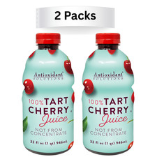 2 x Antioxidant Solutions Tart Cherry Juice Not from Concentrate 32 fl oz picture