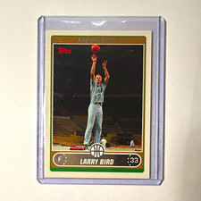 Topps 2006-07 Larry Bird Gray Sweats Shooting Base Set #33 Celtics NBA picture